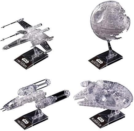 Star Wars 1/144 & 1/350 & 1/2700000 Scale Model Kit: Clear Vehicle Set 3 Star Wars 1/144 & 1/350 & 1/2700000 Scale Model Kit: Clear Vehicle Set