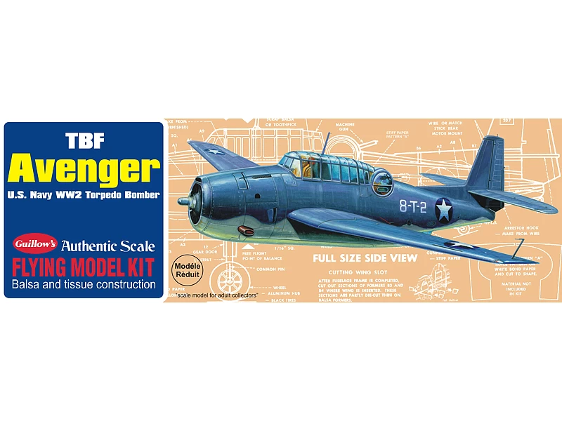 TBF Avenger 1/30 Scale (509) 3 TBF Avenger 1/30 Scale (509)