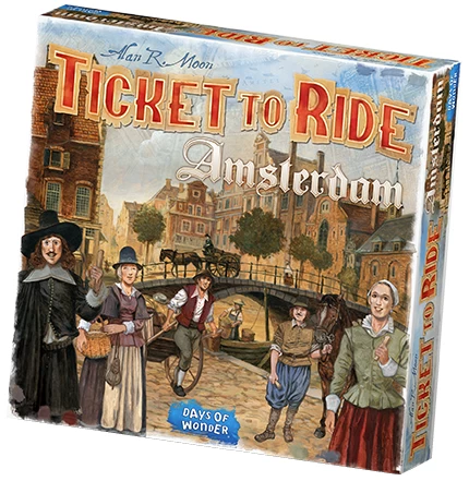 Ticket To Ride: Amsterdam 3 Ticket To Ride: Amsterdam