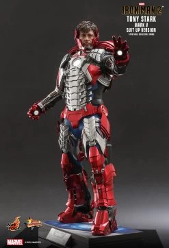 Tony Stark (Mark V Suit Up Version) (MMS599)