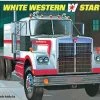 White Western Star Semi Tractor (724) -Trendy Toy Store white western star semi tractor 724 34138