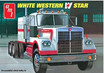 White Western Star Semi Tractor (724) 3 White Western Star Semi Tractor (724)