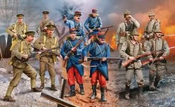 WWI German, French, British Infantry Set (80-2451)