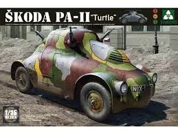 WWII Skoda PA-II (Turtle) 1/35 3 WWII Skoda PA-II (Turtle) 1/35