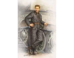 WWII Soviet Army Tank Crewman In 1942 (00701)